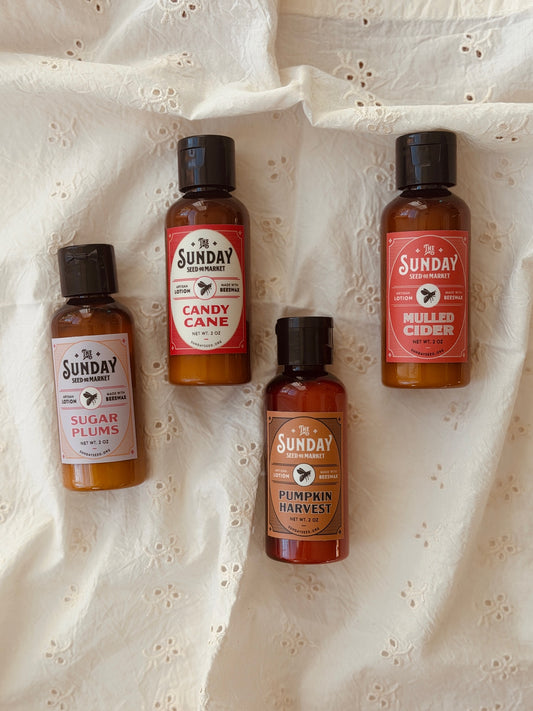 Seasonal Mini Beeswax Lotion