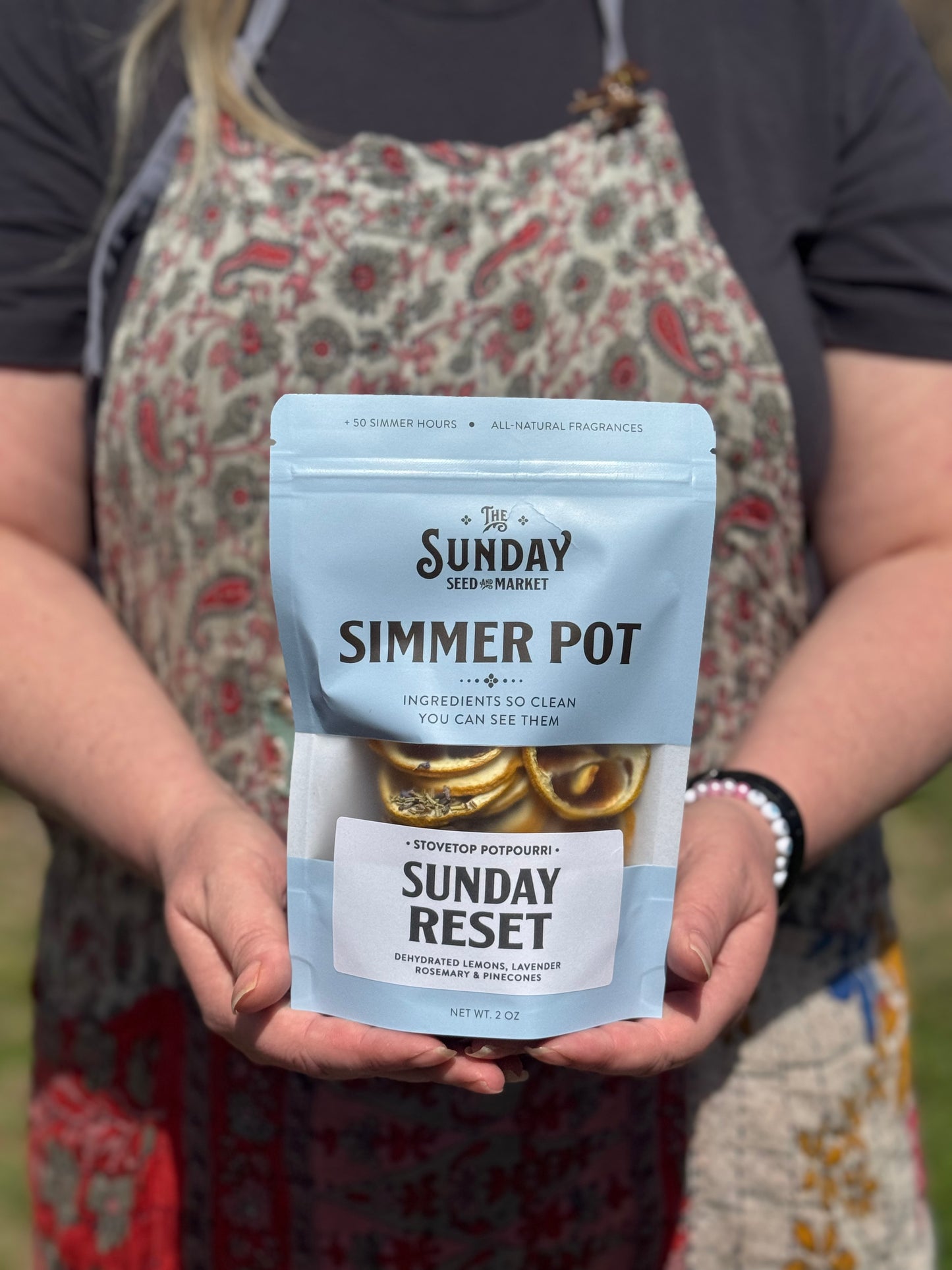 Sunday Reset Simmer Pot | Lemon Lavender Rosemary