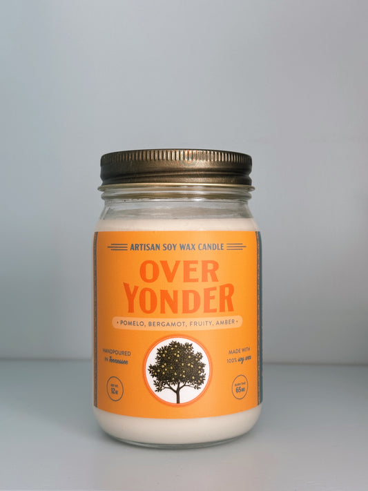Over Yonder Large Candle