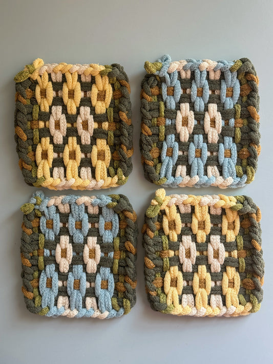 Mabel Handwoven Coaster Set