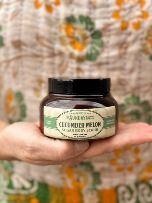 Cucumber Melon Sugar Body Scrub