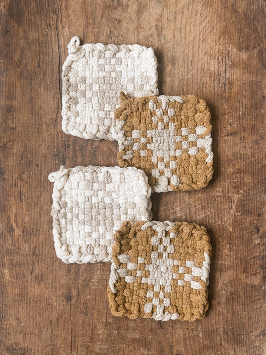 Fawn Handwoven Coaster Set