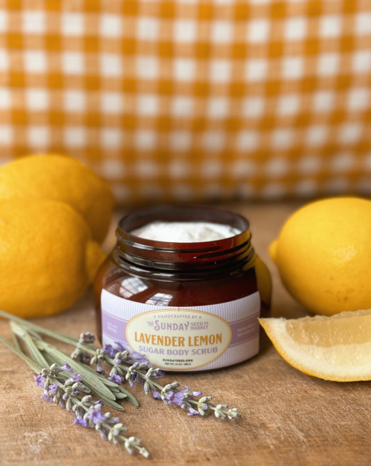 Lavender Lemon Sugar Body Scrub