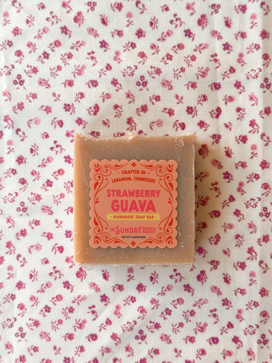 Strawberry Guava Soap Bar