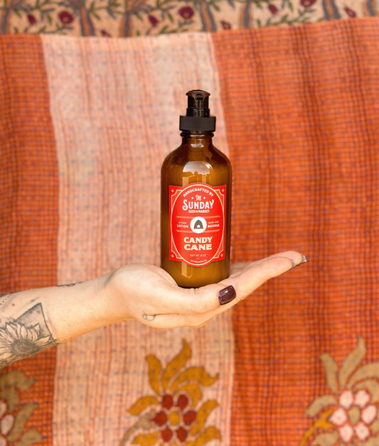 Candy Cane Beeswax Lotion