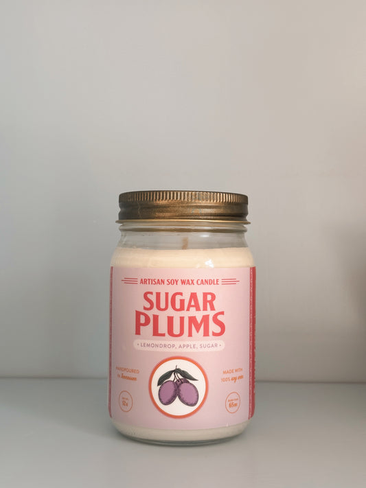 Sugar Plums Large Candle