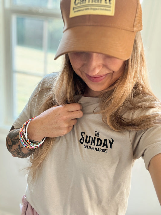 Sunday Seed & Market Tee