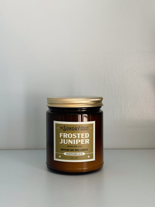 Frosted Juniper Candle