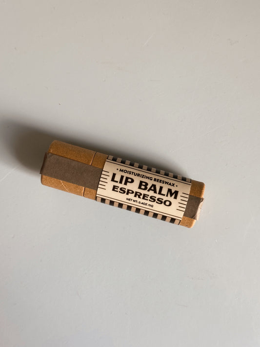 Espresso Beeswax Lip Balm