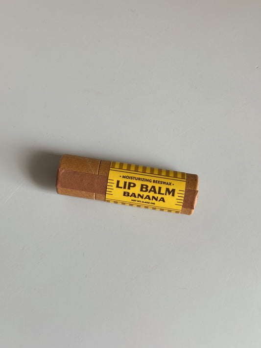 Banana Beeswax Lip Balm