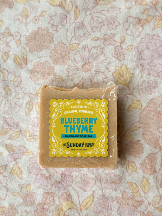 Blueberry Thyme Soap Bar