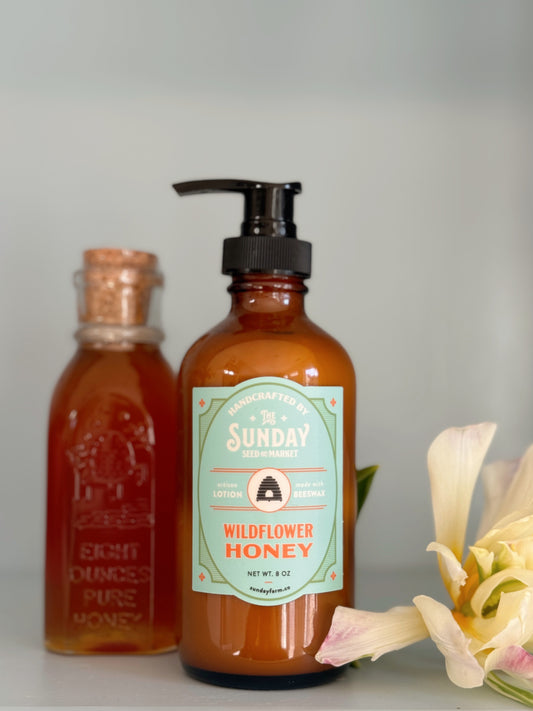 Wildflower Honey Beeswax Lotion