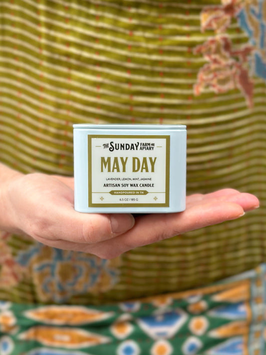 May Day Candle