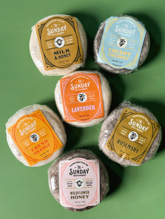 Lavender Felted Soap Bar