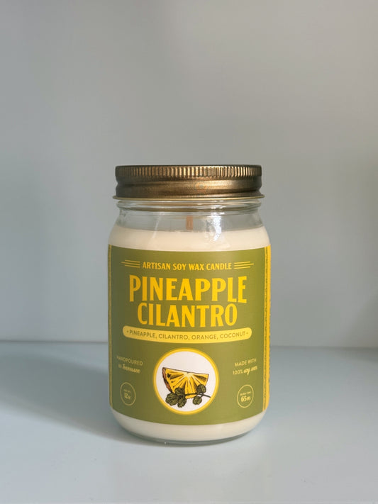 Pineapple Cilantro Large Candle