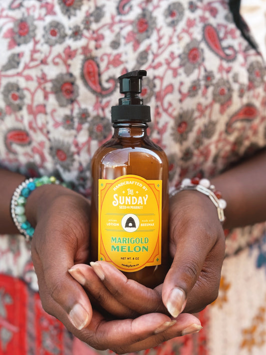 Marigold Melon Beeswax Lotion