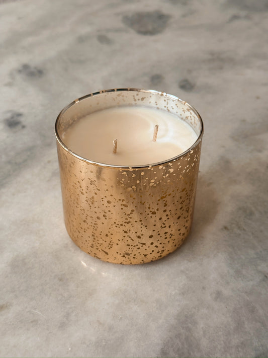 Limited Edition Nutcracker Ballet Gold Mercury Candle