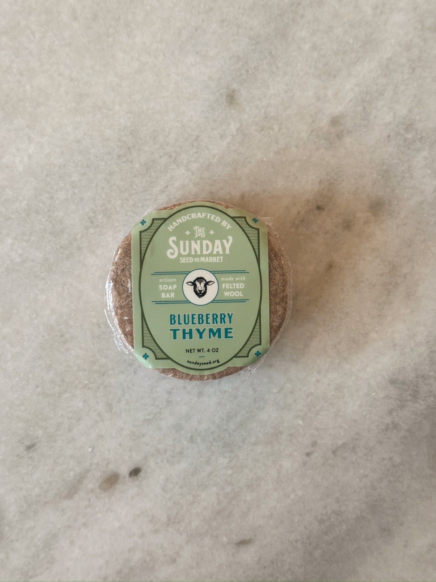 Goat's Milk Felted Soap Bar