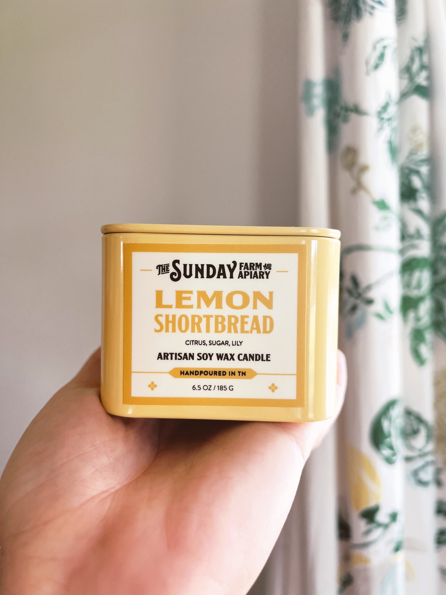Lemon Shortbread Candle