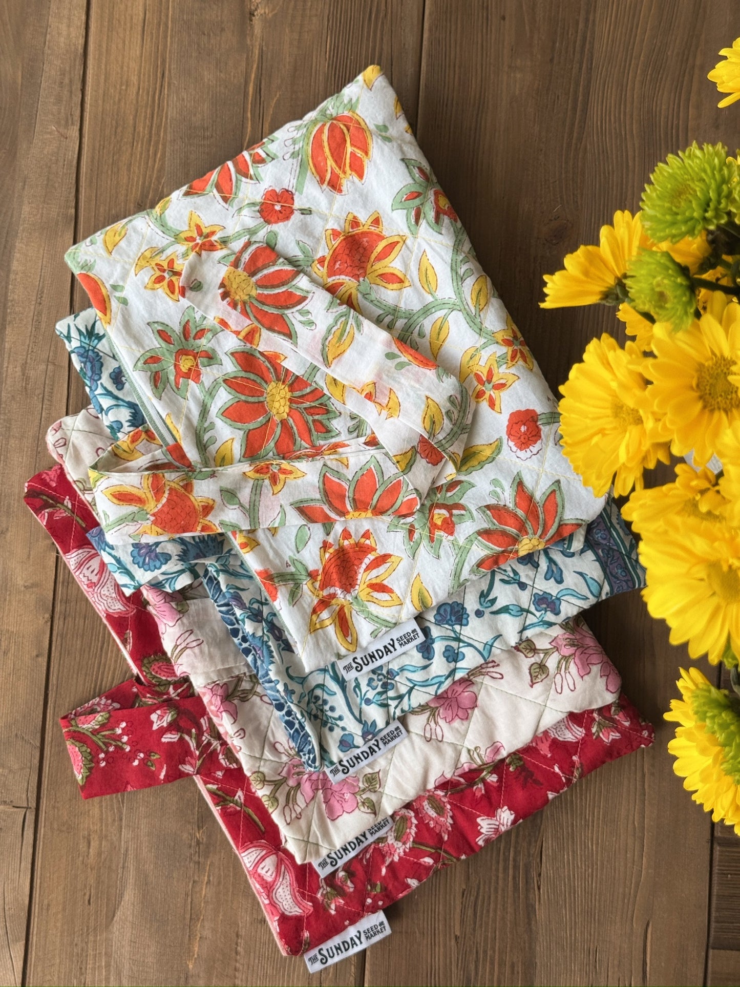 Quilted Book Cover
