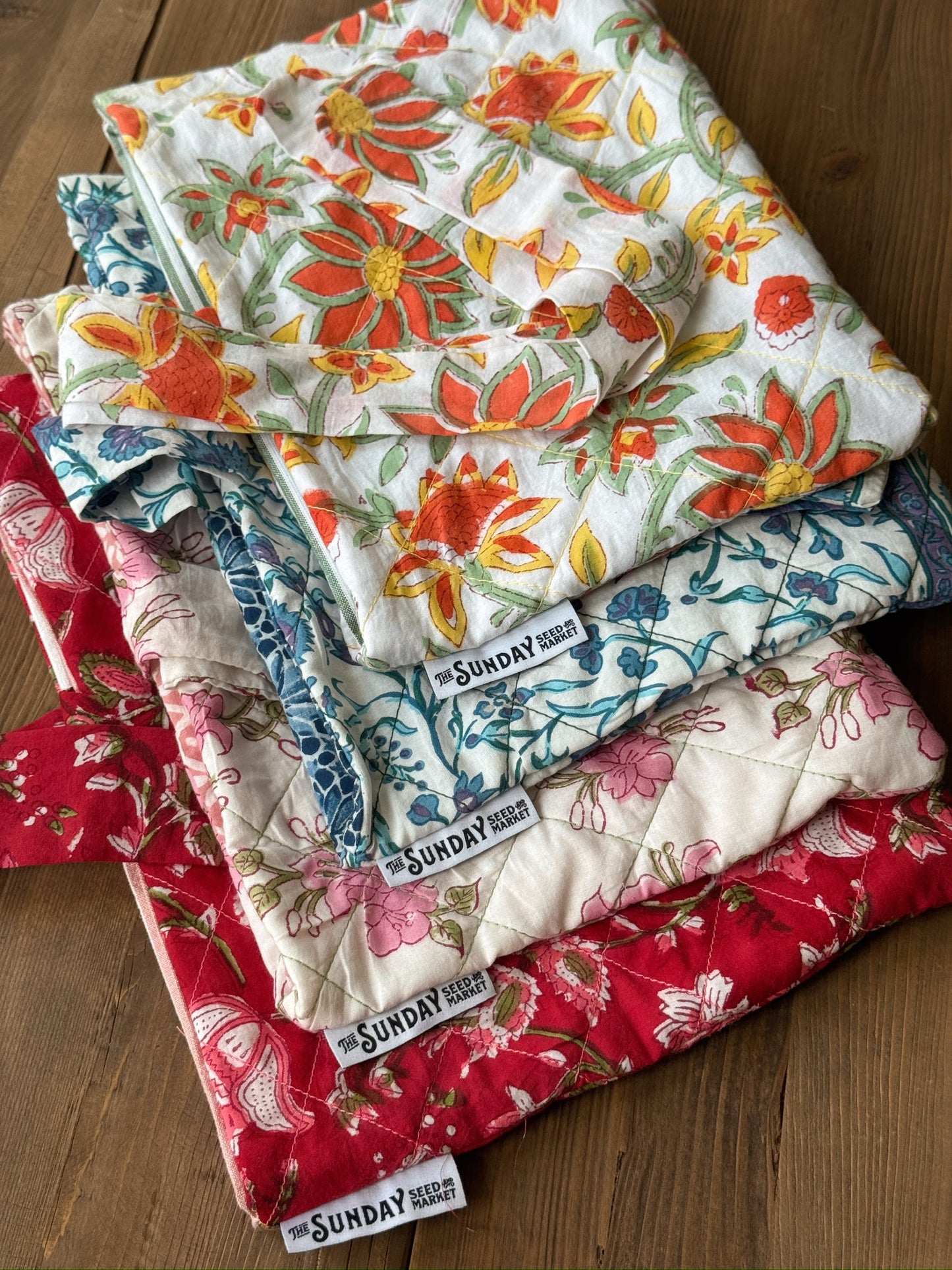 Quilted Book Cover