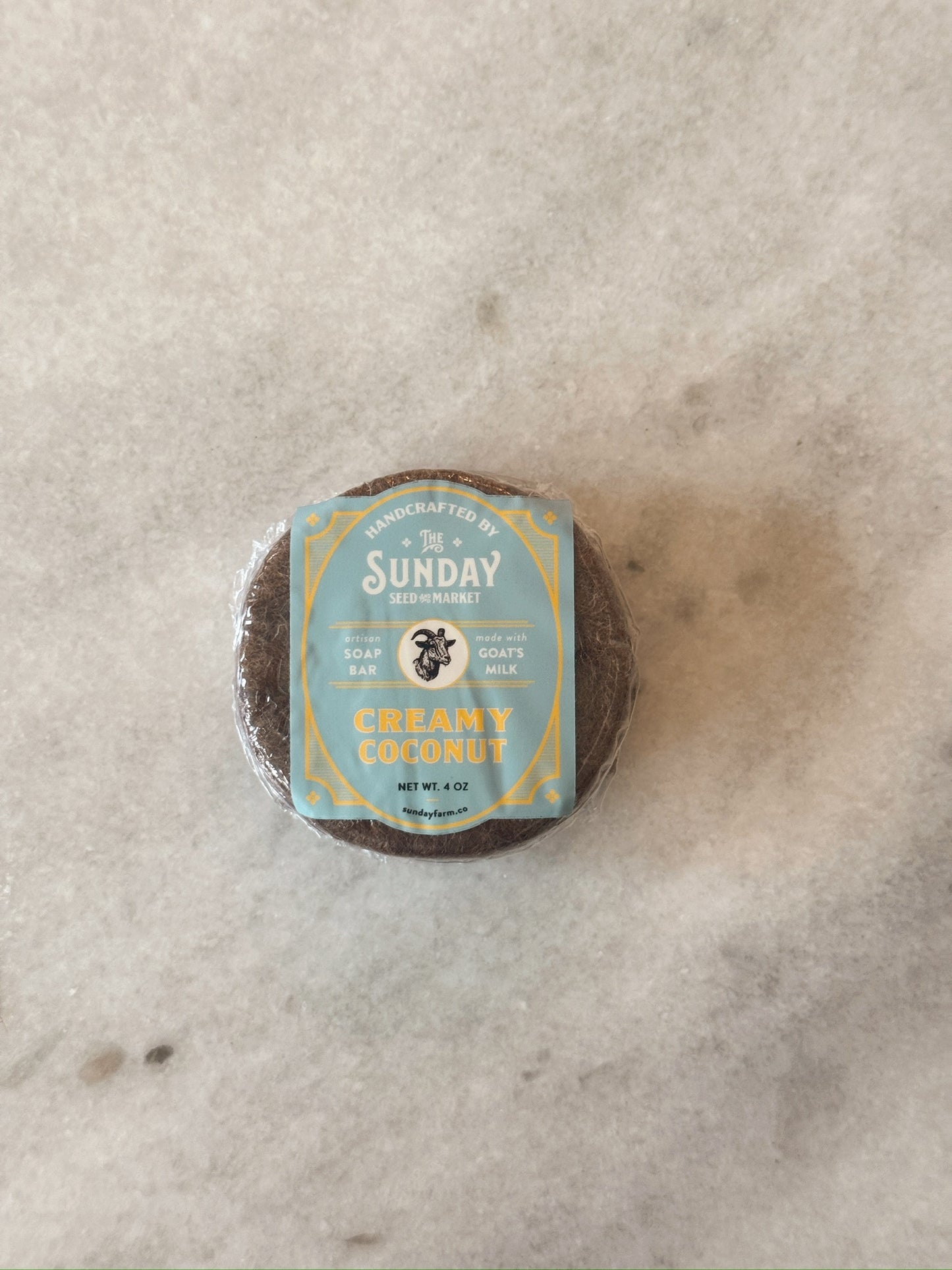 Goat's Milk Felted Soap Bar