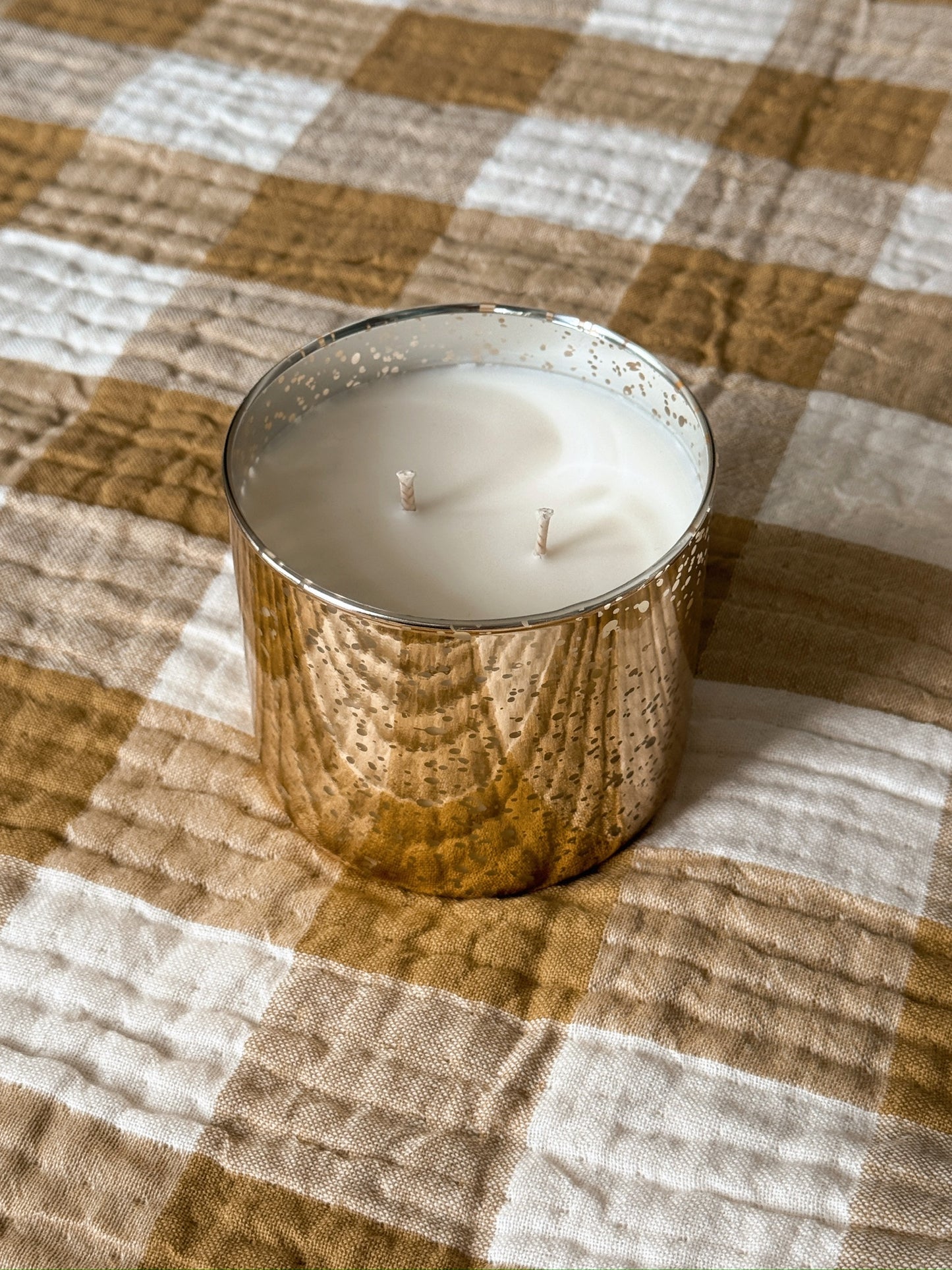 Limited Edition Nutcracker Ballet Gold Mercury Candle