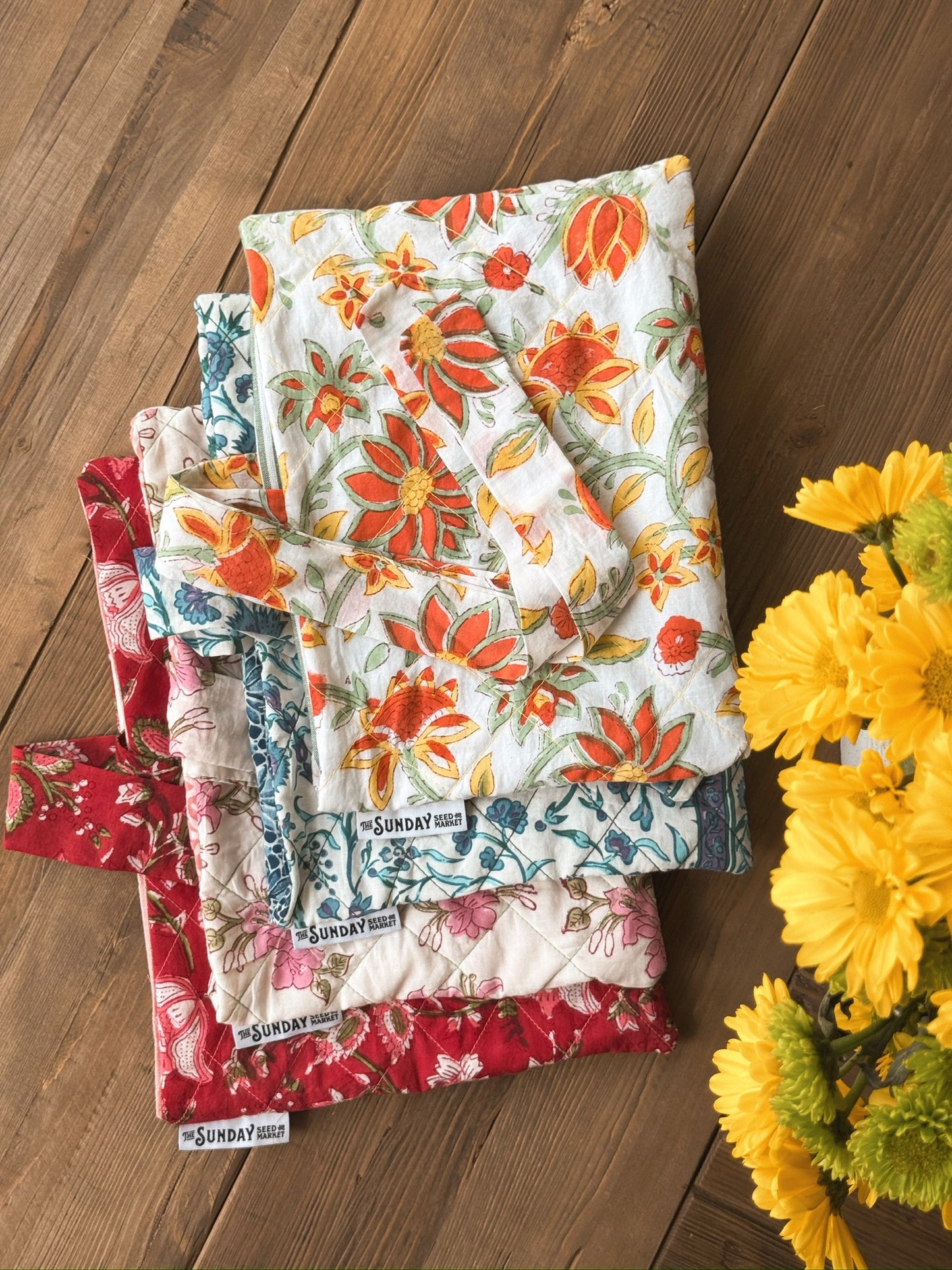 Quilted Book Cover