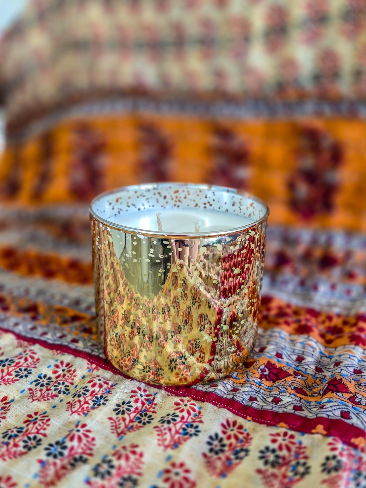 Limited Edition Nutcracker Ballet Gold Mercury Candle