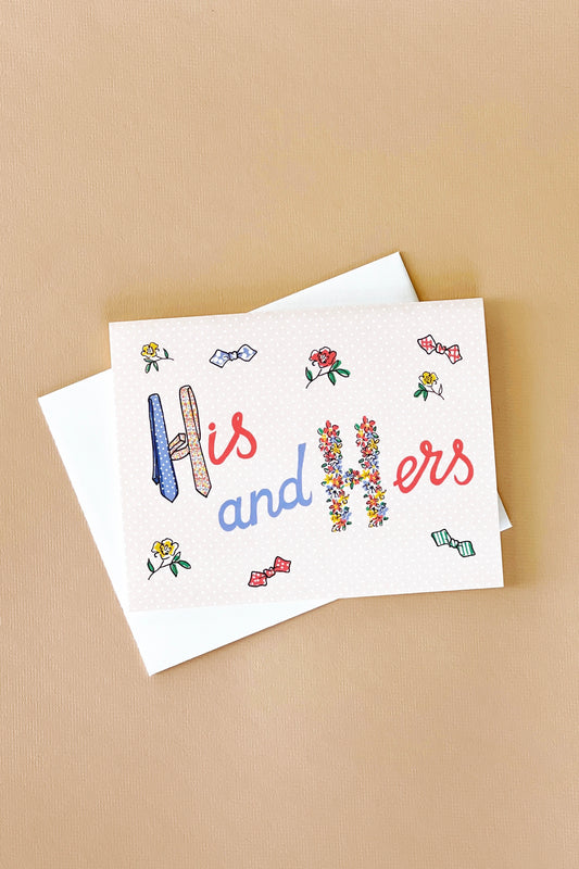 His & Hers Card