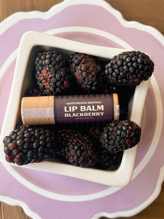 Blackberry Beeswax Lip Balm
