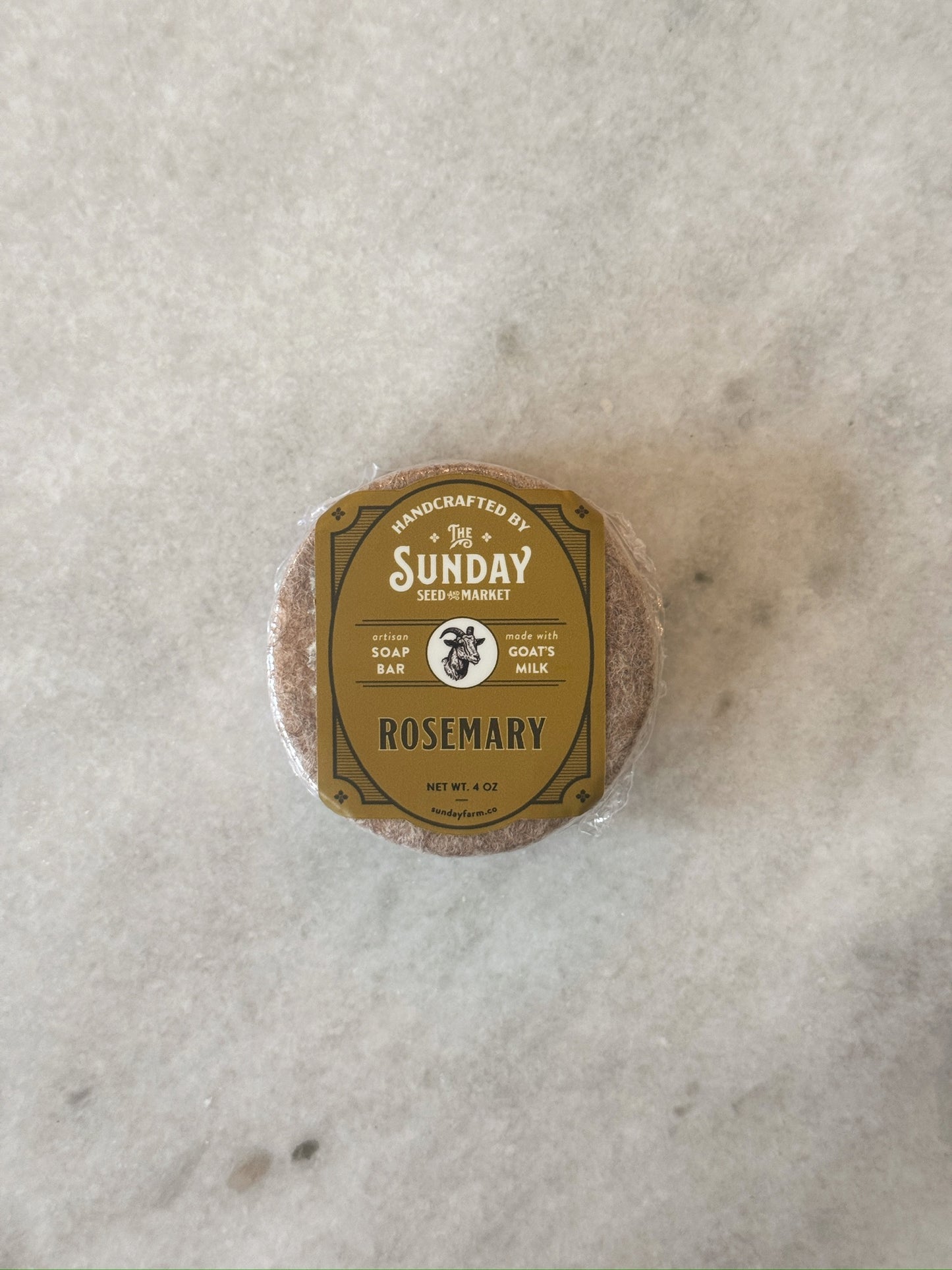 Goat's Milk Felted Soap Bar