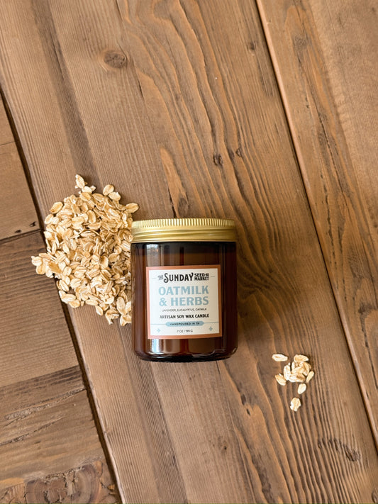 Oatmilk & Herbs Candle