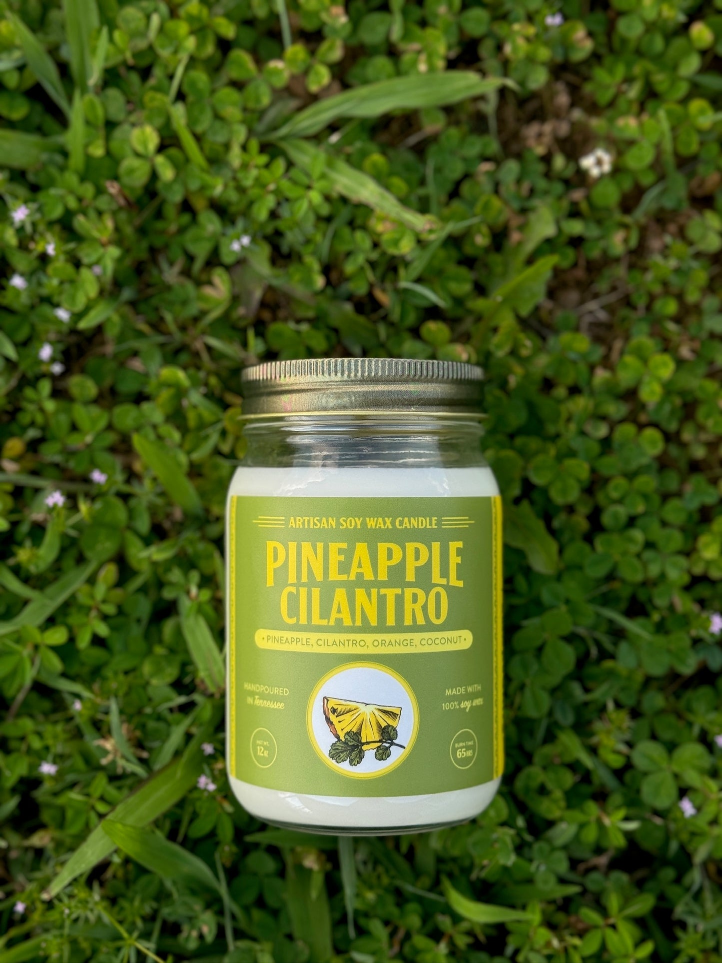 Pineapple Cilantro Large Candle