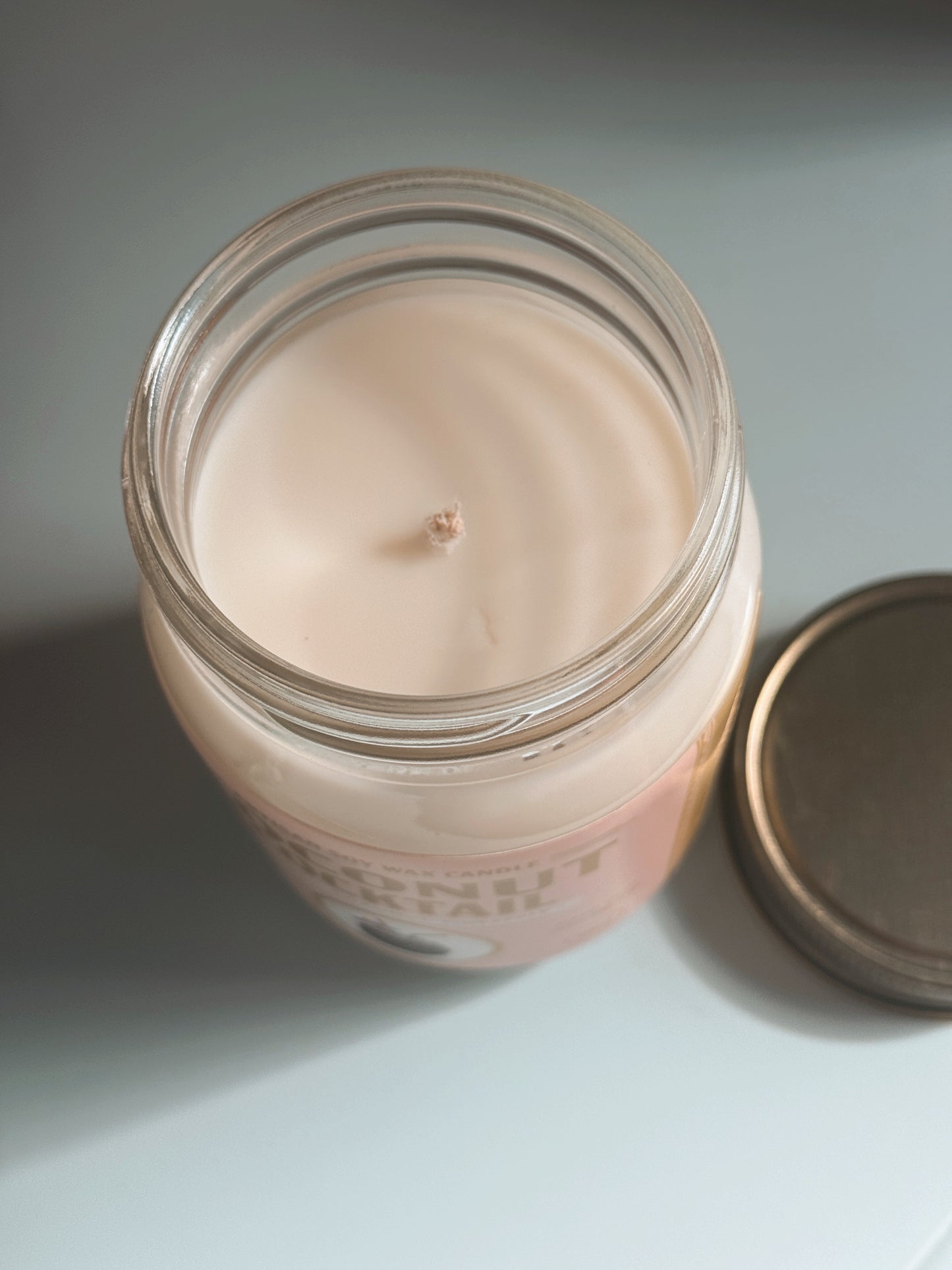 Coconut Cocktail Large Candle