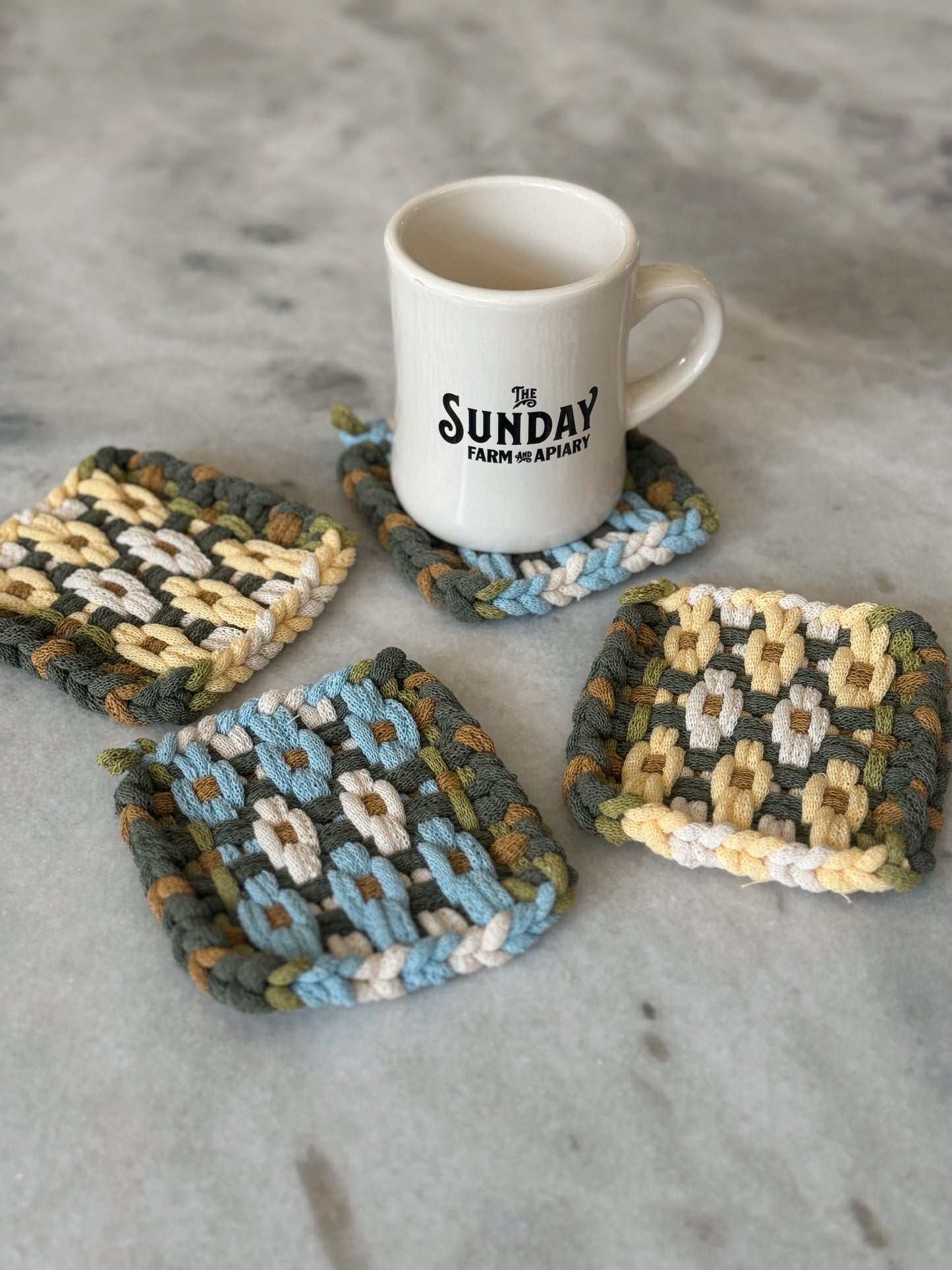 Mabel Handwoven Coaster Set