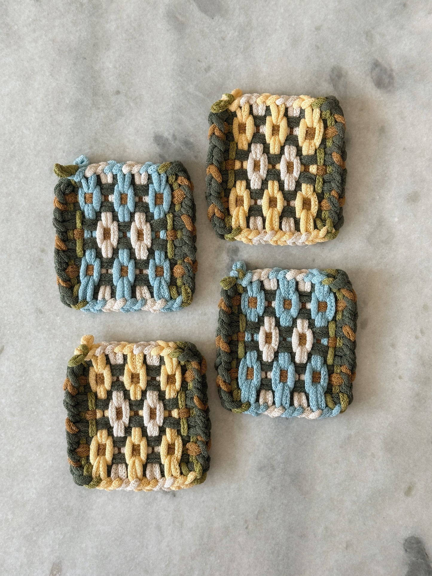 Mabel Handwoven Coaster Set