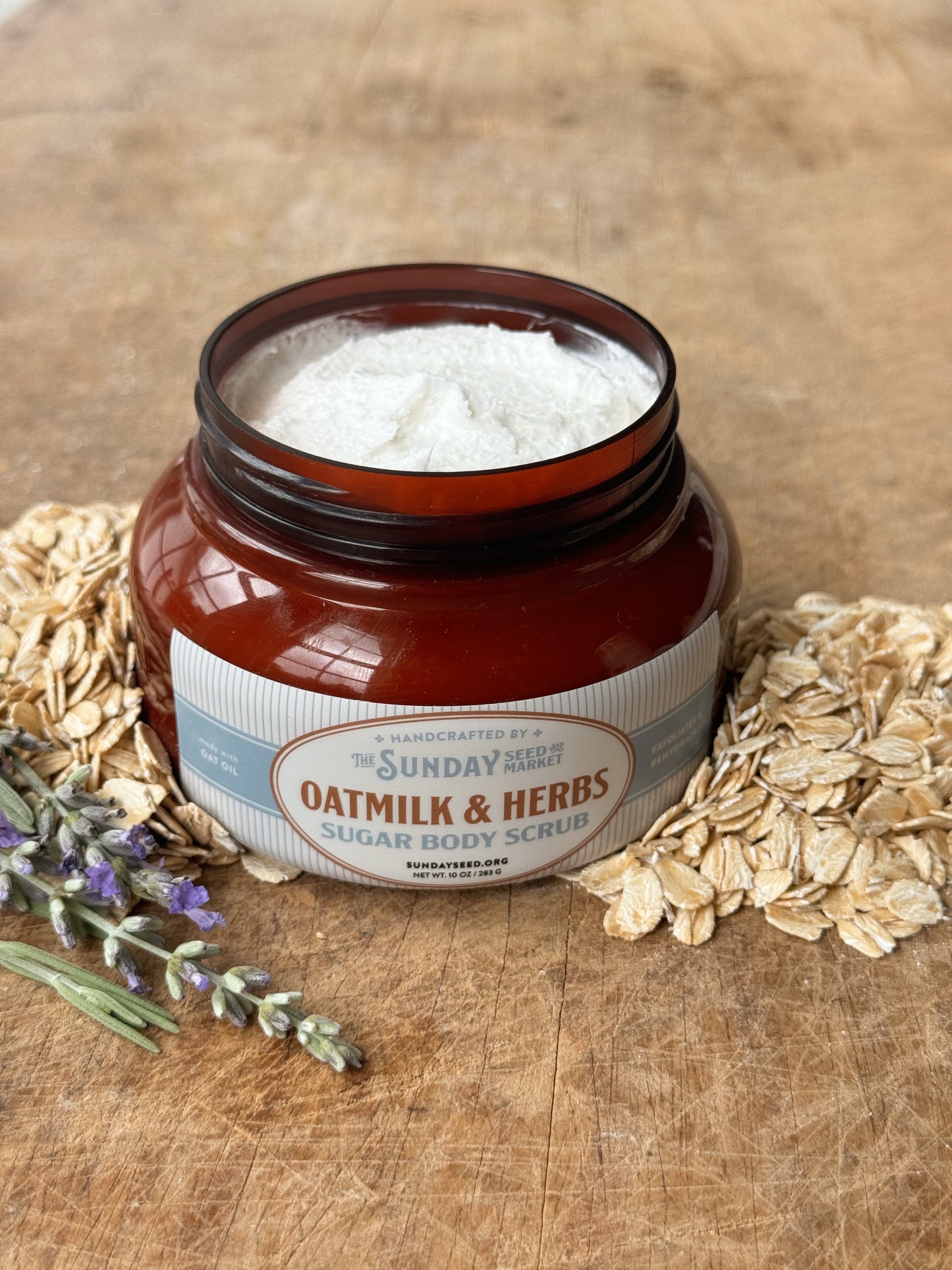Oatmilk & Herbs Sugar Body Scrub