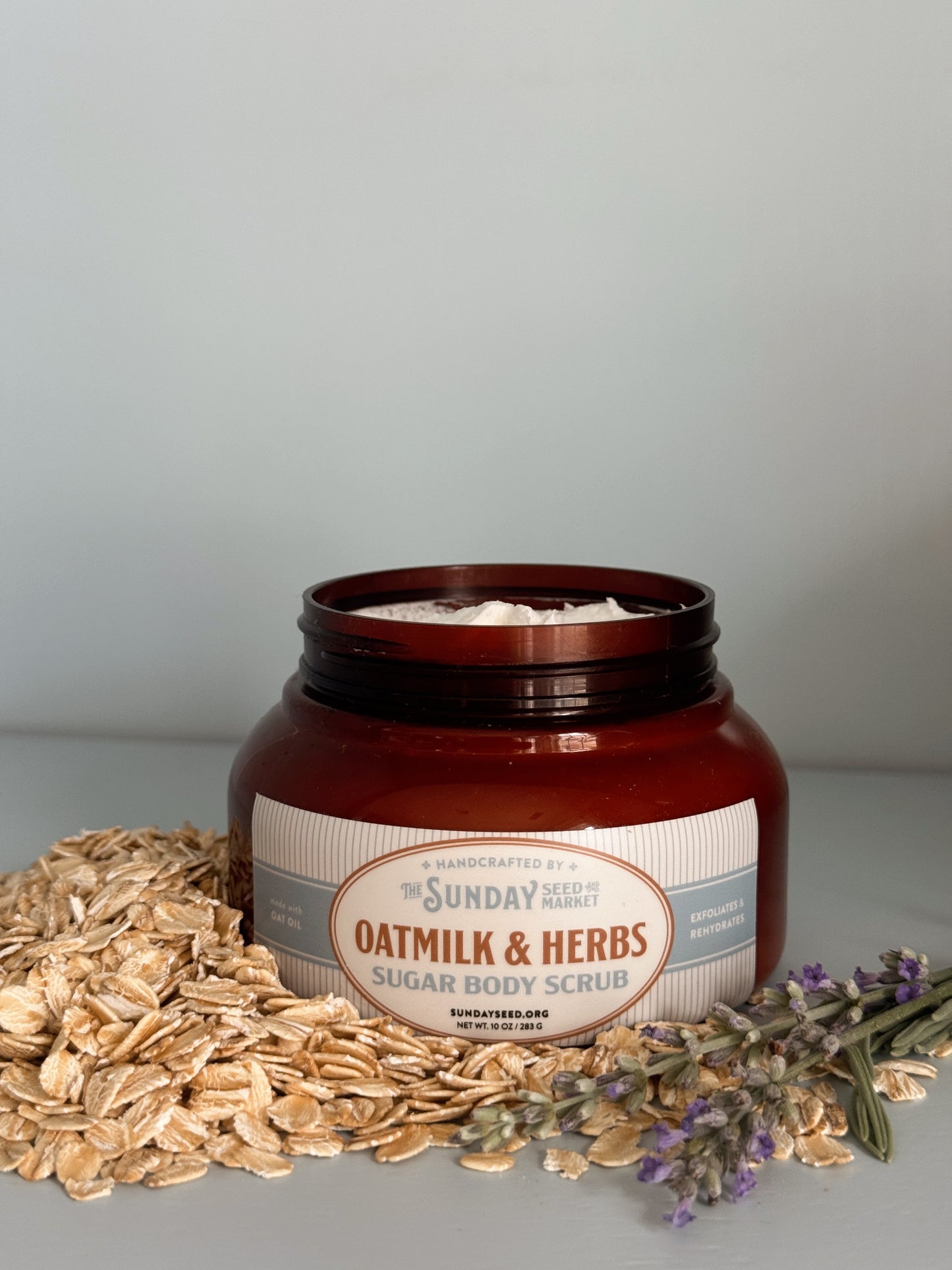 Oatmilk & Herbs Sugar Body Scrub