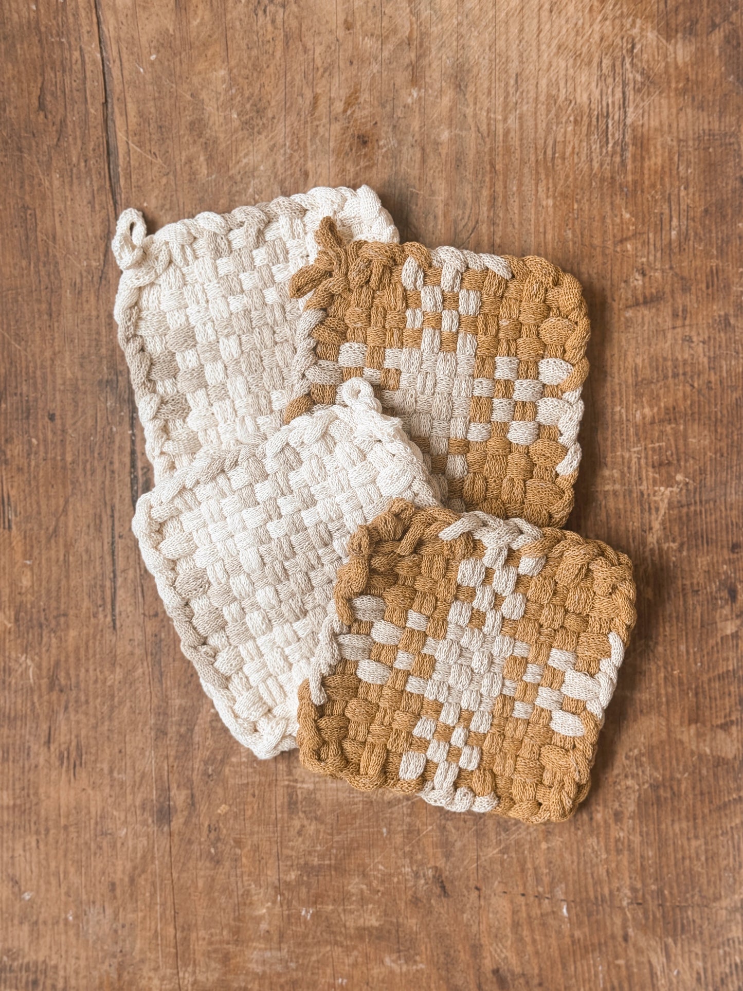 Fawn Handwoven Coaster Set