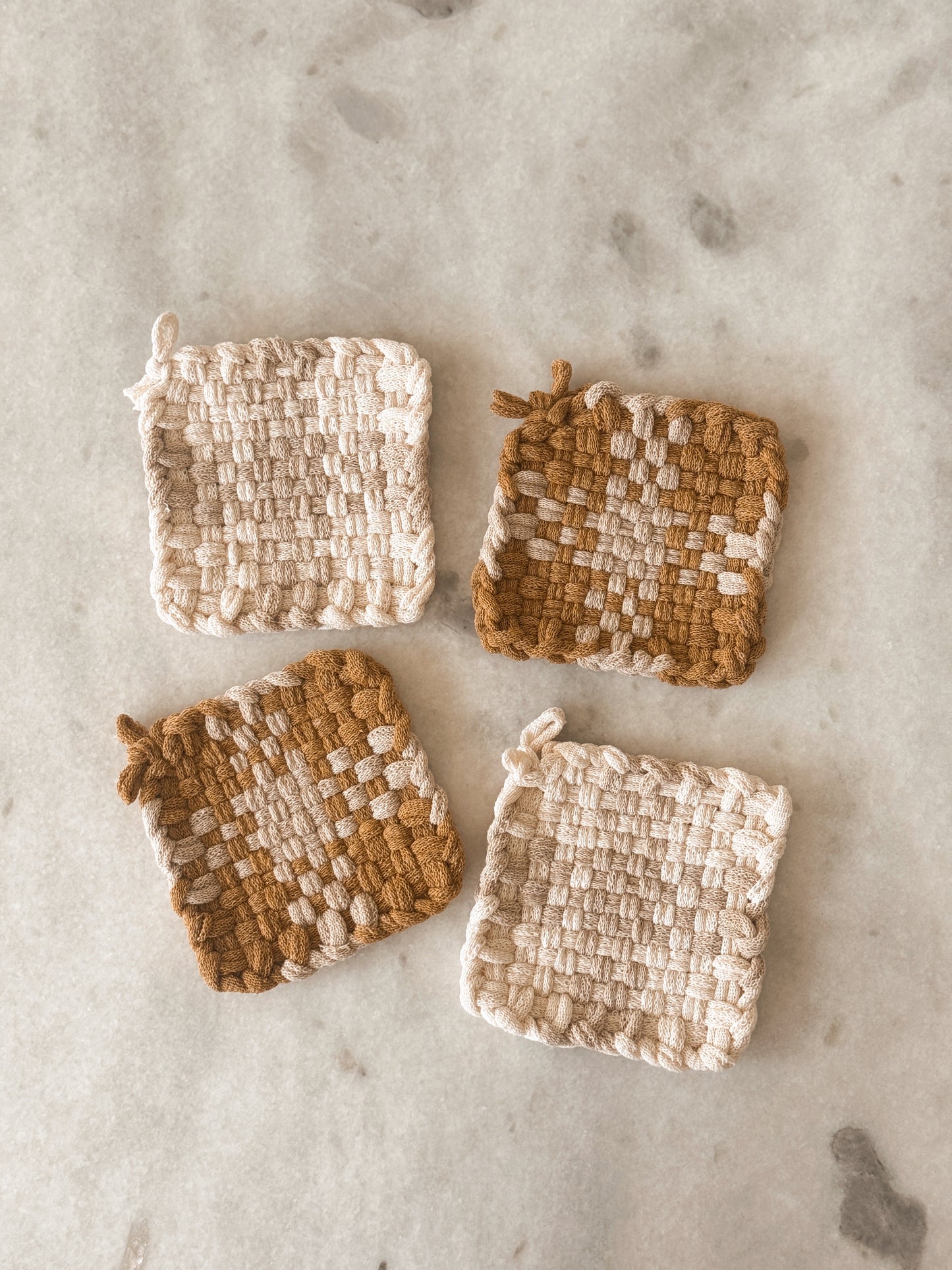 Fawn Handwoven Coaster Set