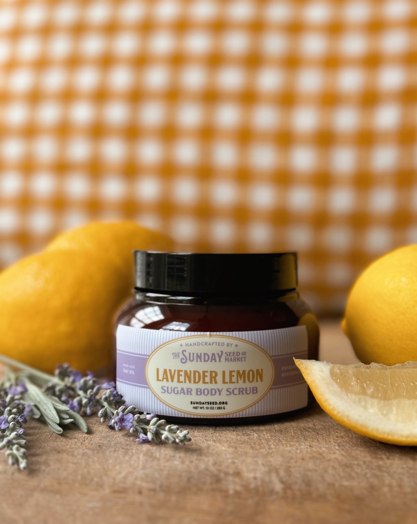 Lavender Lemon Sugar Body Scrub