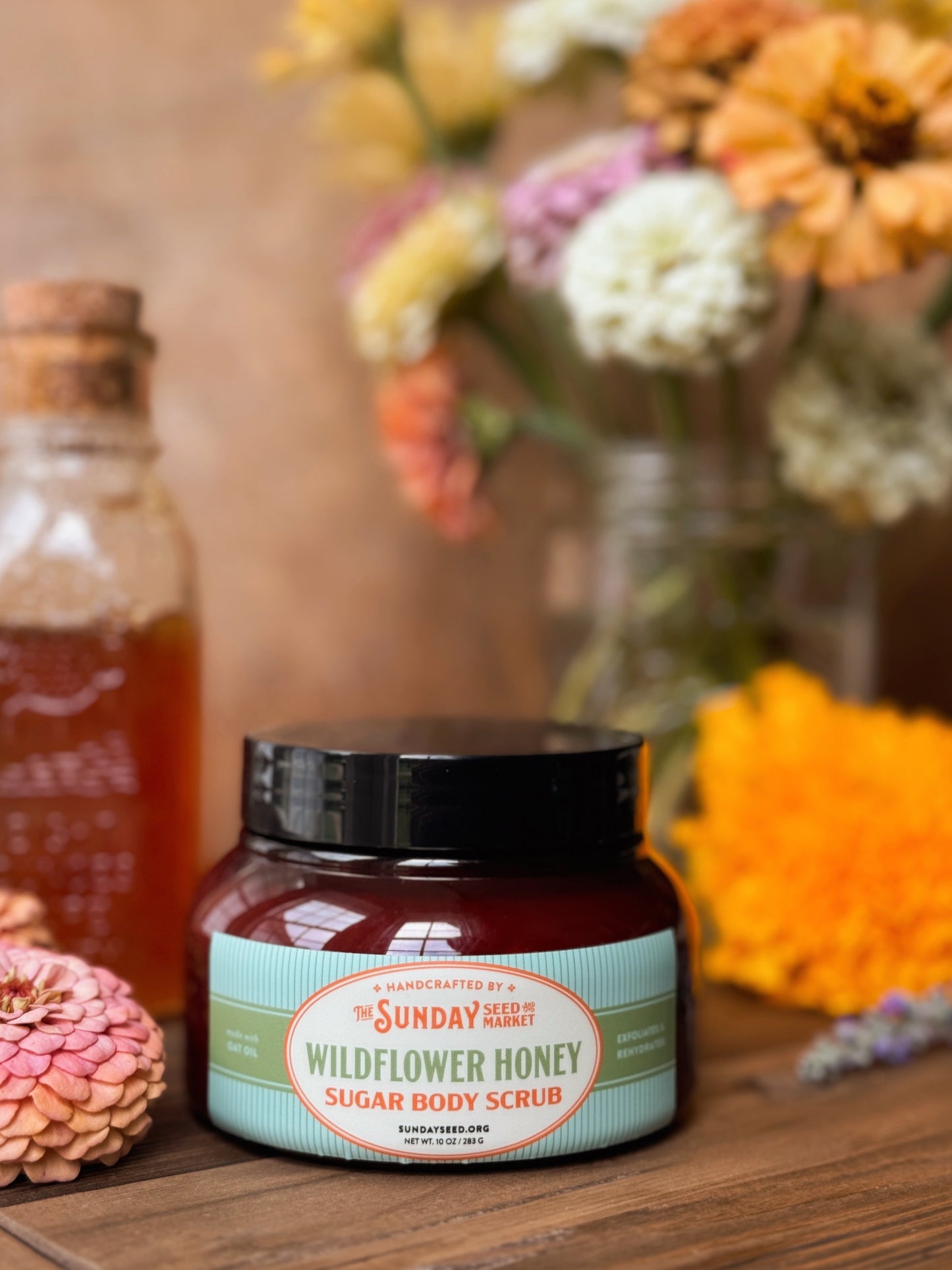 Wildflower Honey Sugar Body Scrub