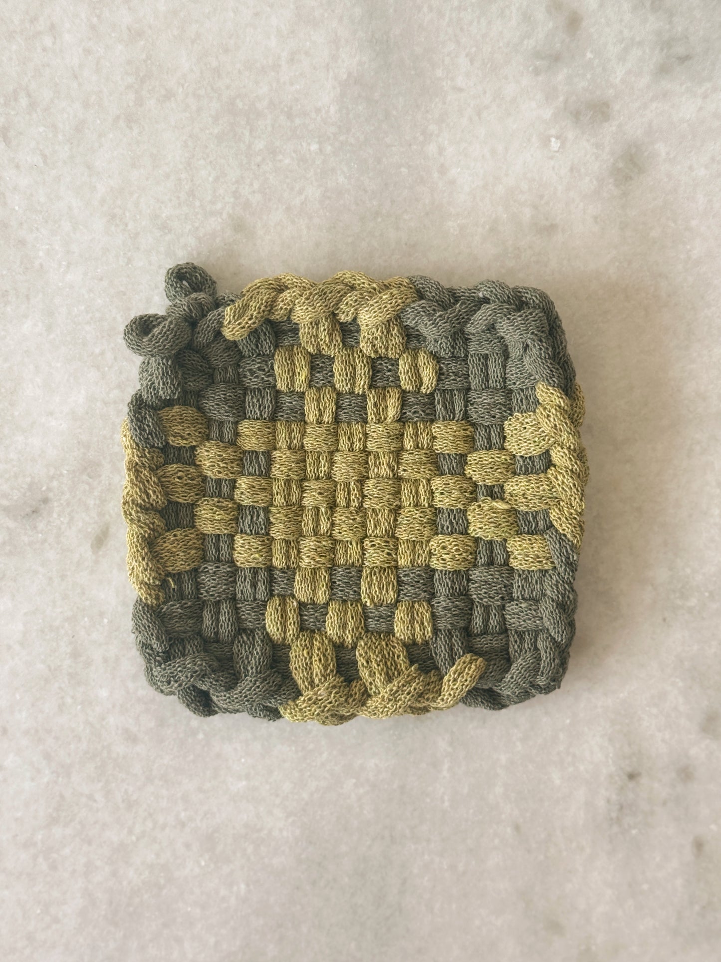 Pine Handwoven Coaster Set