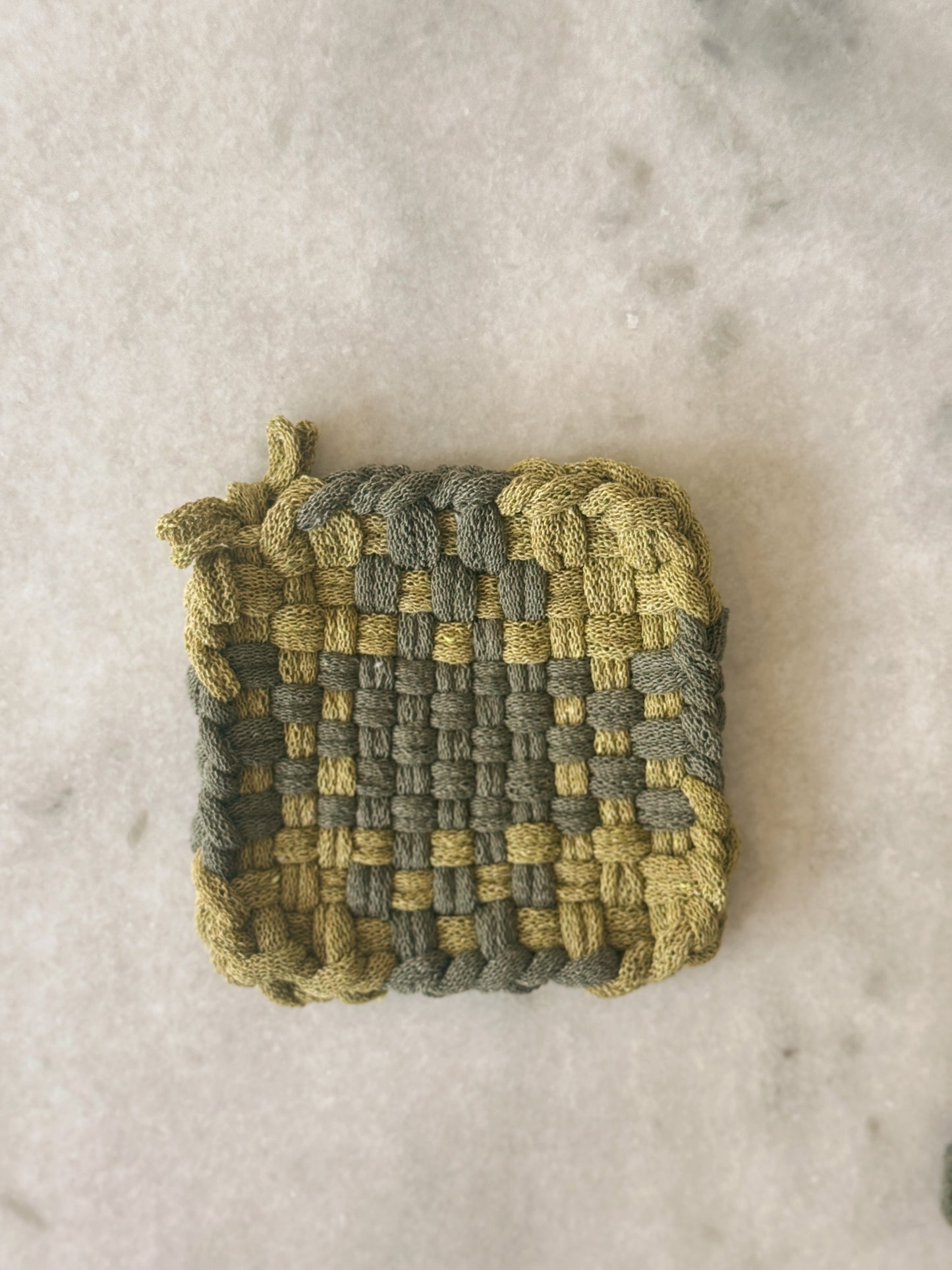Pine Handwoven Coaster Set