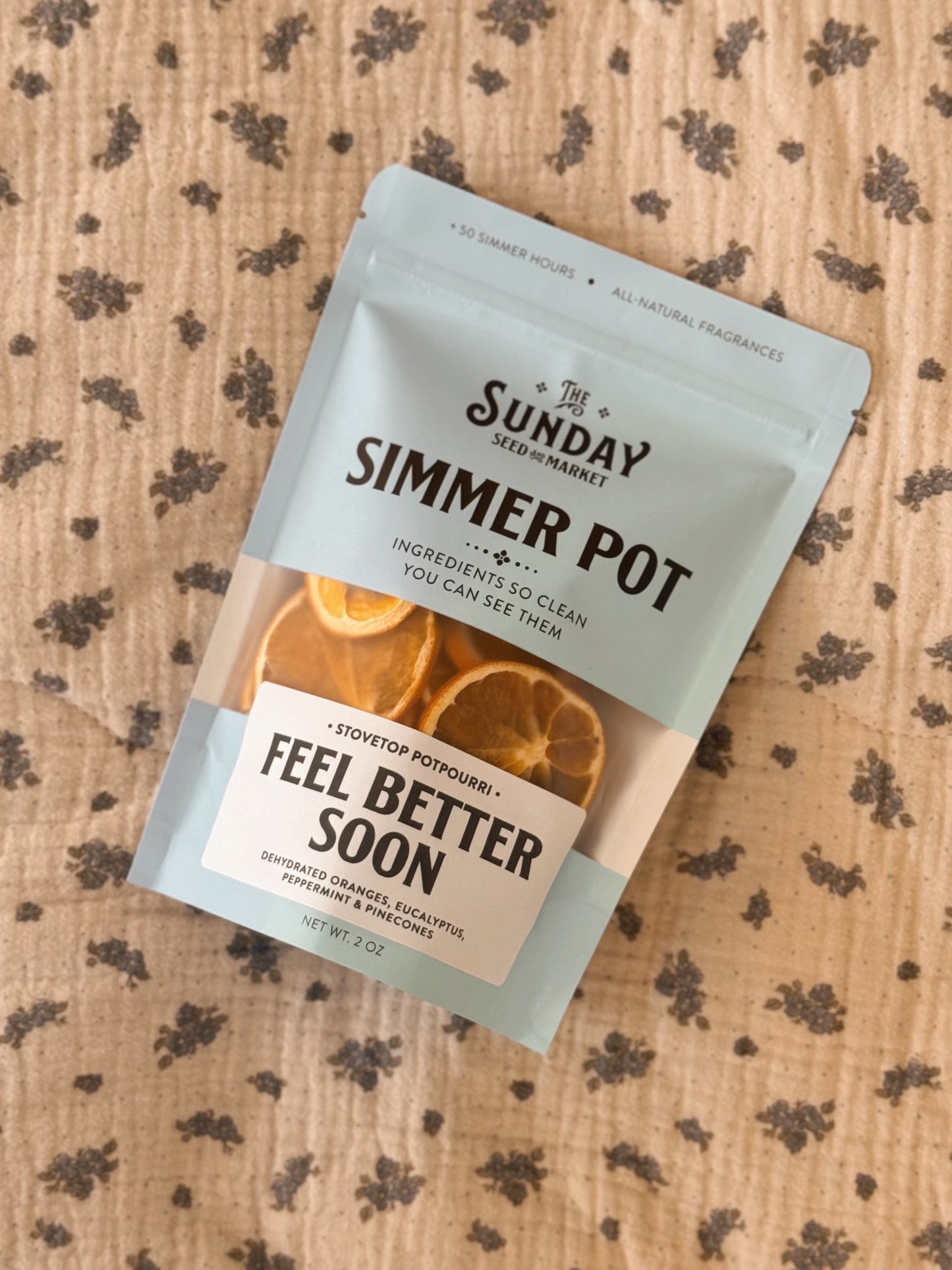 Feel Better Soon Simmer Pot | Orange Peppermint Eucalyptus