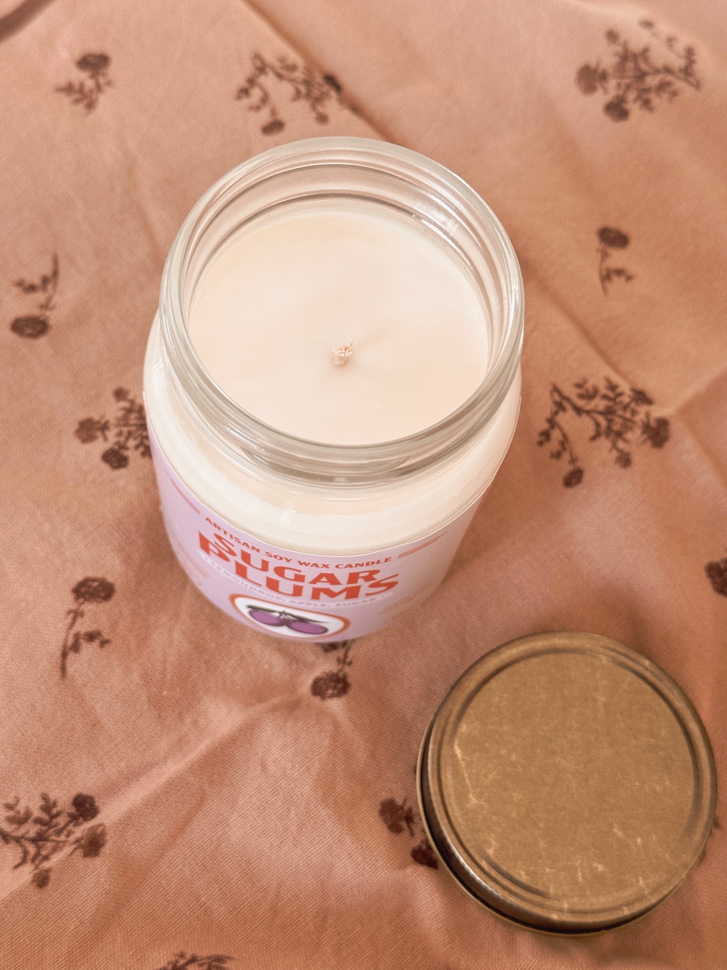 Sugar Plums Large Candle