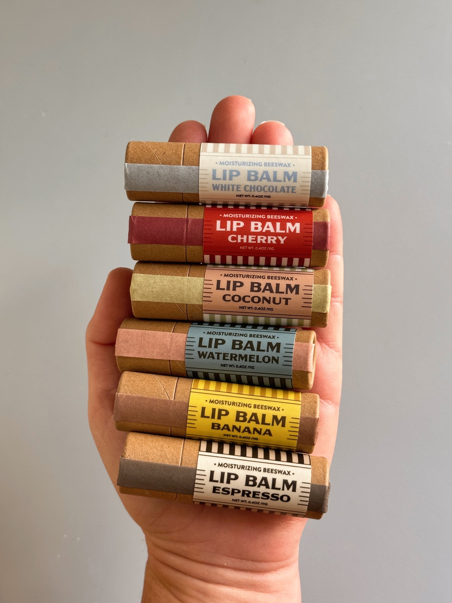 Espresso Beeswax Lip Balm