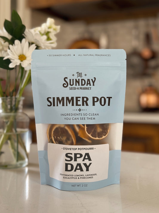 Spa Day Simmer Pot | Lemon Lavender Eucalyptus
