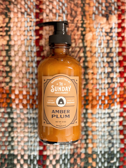 Amber Plum Beeswax Lotion